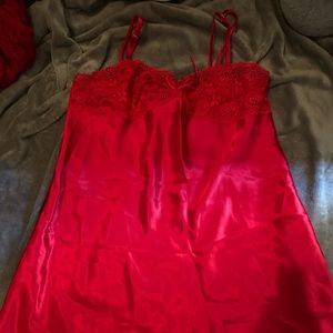 red night dress/intimate